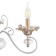 Lilet chandelier 5he14 40W white-gold 56x70x56 cm Bayerlux