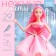 Model doll articular “Tender Dreams” with pink hair