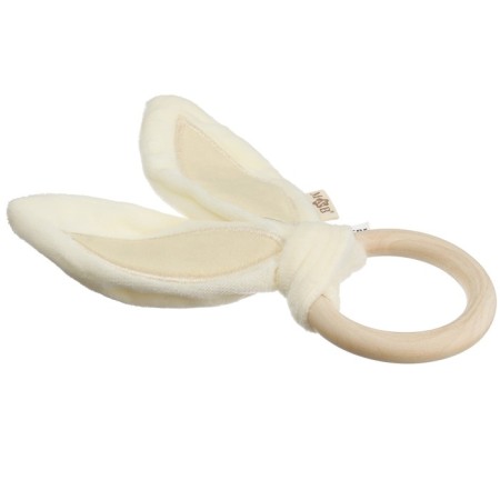 New Year's gift set: toy - squeak and ISURUK - pitch "Bunny", beige color-12