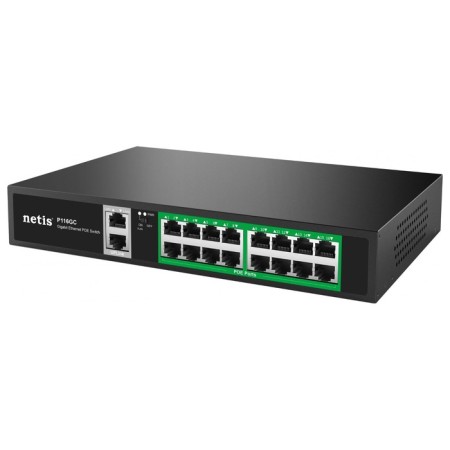 NETIS P116GC (L2) 18x1gbit/C 16POE+ 240W Unguided
