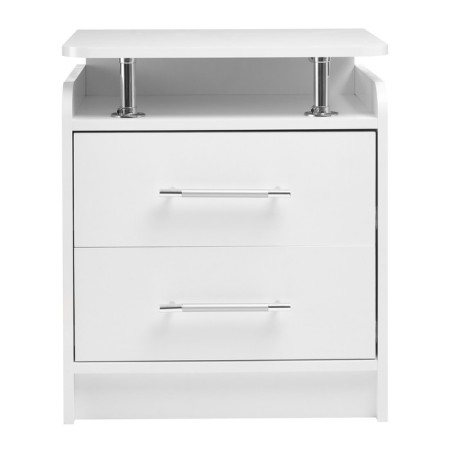 Tumbling bedside milan, 600x500x410 White diamond-2