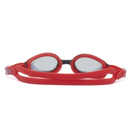 ATEMI M405 swimming glasses, silicone, red-2
