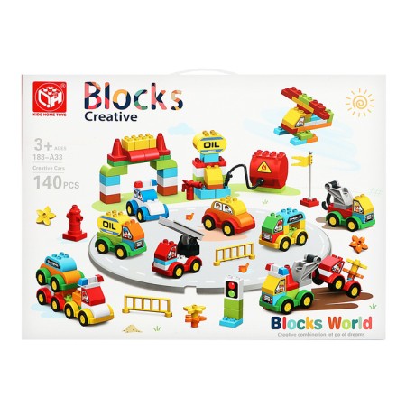 Designer "Park Parkovka", 2 assembly options, 140 parts-5