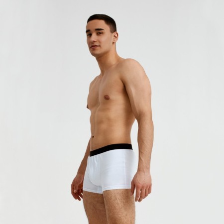 Panties men's boxers minku color white, rr 42-1