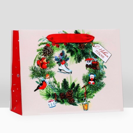 Gift "Decoration" package, 23 x 17.8 x 9.8 cm-2
