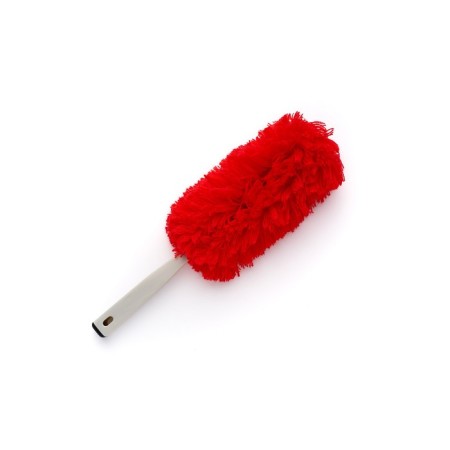 Dust brush manual acrylic, red color