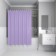 Curtain for the bathroom IDDIS P08PE18I11, PE, 200x180 cm, light purple