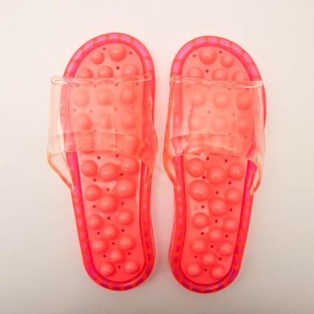 Plastic bubble massage slippers L 40-41-6