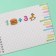 Stickers in the book "Count" + 3 background 20.7x14.2 cm