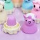 Lip balm "unicorn", mix of flowers and aromas