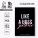 Diary in the thin cover of Like Girlboss A5, 80 sheets