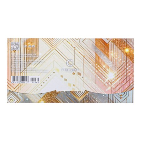 Money envelope "Universal" golden, 8.5 x 17 cm-2
