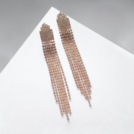 Clips "Party" ladder, white color in gold-2