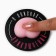 Pocket mirror with anti -stress "In search of adventures", 7 cm