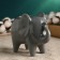 Kashpo "Elephant Plato" Gray, 16x9x13cm