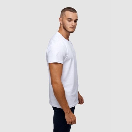T -shirt male, white color/print mix, size XL-4