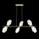 Suspension lamp Maytoni Mod325PL-06G, 6XG9, 28W, 100x25x96 cm, color gold