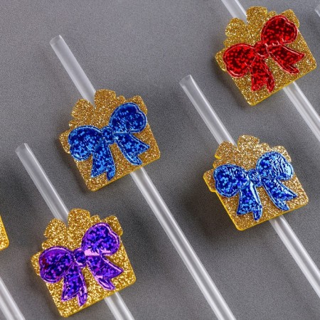 Pipper tubes "Gifts", in the set 6 pcs., Gold-2