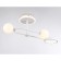 LED ceiling LED with a change of lamp and control panel Ambrella Light, Linetech, FL666221, G9, 29 W, 2175LUM, 3000-6400K, white, white matte color