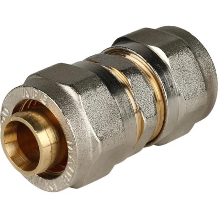 Connecting coupling stout SFS-0005-000020, D = 20 x 20 mm, for metal-plast. pipes, screw-2