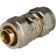 Connecting coupling stout SFS-0005-000020, D = 20 x 20 mm, for metal-plast. pipes, screw