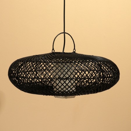 Ceiling Lamp from Rotan "Aguung", 1 × 120 W, E27, 50 × 50 × 30 cm-2