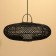 Ceiling Lamp from Rotan "Aguung", 1 × 120 W, E27, 50 × 50 × 30 cm