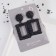 Caribbean metal earrings are large, black color