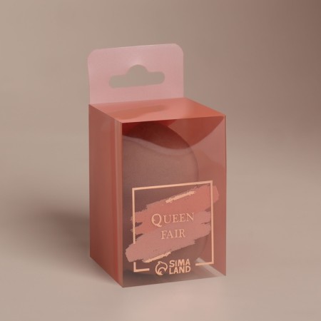 Makeup sponge "Amphora", 6 × 4 cm, increases when getting wet, color mix-11