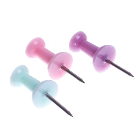 Power buttons 50 pieces, pastel assorted-6