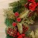 New Year's wreath D-30 cm "Bright fairy tale" frozen berries