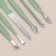 Manicure set, 12 items, in case, menthol color