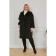 Female coat, size 56, black color
