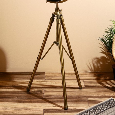 Souvenir Globe "Black" on a tripod 35x35x76 cm-3