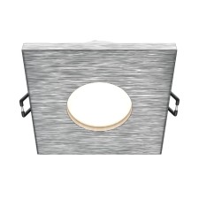 Building lamp Technical DL083-01-GU10-SQ-S, GU10, 1x50 W, 84x84x29 mm, silver