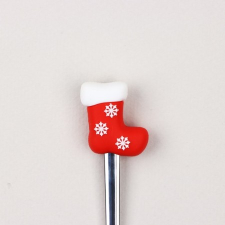 New Year. Ceramic mug with a spoon "Cozy and heat in the new year", 350 ml-7