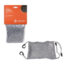 Pocket pocket between front seats 30x28 cm, 4 plastic hooks, AS-S-09