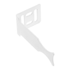 Bracket for the radiator Masterprof ID.030107, corner, universal, white