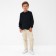 Jumper Children's Kaftan, size 34 (122-128 cm) Dark blue color