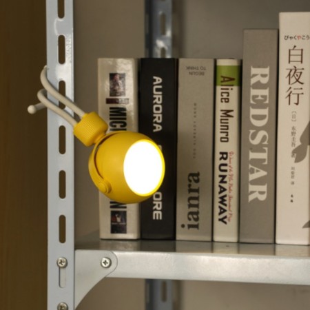 Octopus table lamp LED 2W USB AKB yellow 6x6x20.5 cm Risalux-13