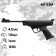 Pneumatic pistol "MR 53M" feces. 4.5 mm, 3 j, bldg. metal, up to 110 m/s