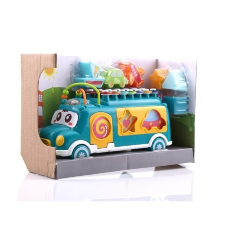 Musical Children's Center Everflo Happy Bus HS0413355, machine, MIX color-9