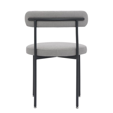 Loter chair, 510 × 510 × 770 mm, Builder, dark gray color-8