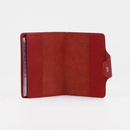 The covers on the button, for auto documents and passports, red color-3