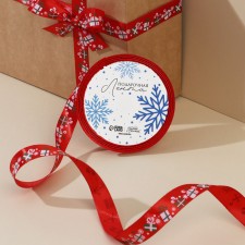 A satin decorative ribbon 