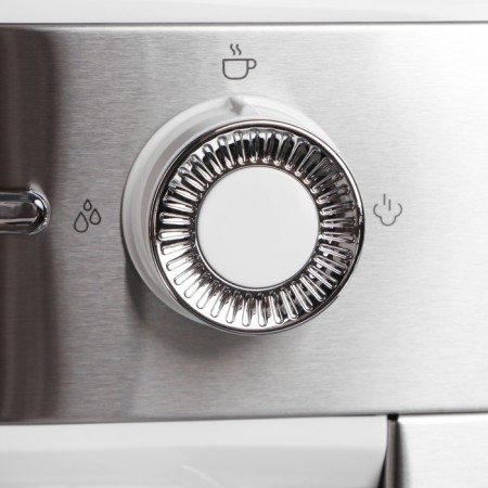 BQ CM3001 coffee maker, Rozhkaya, 1450 watts, 1 l, white-silvery-1