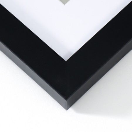 Photo frame MDF "Ellis" 15x20 cm, with a paspartm, black-3