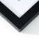 Photo frame MDF "Ellis" 15x20 cm, with a paspartm, black