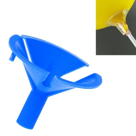 Holder-capture for balls, hole 0.6 cm, d = 4.5 cm, blue color