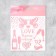 Stencil for creativity "Wedding", 15 x 15 cm, plastic